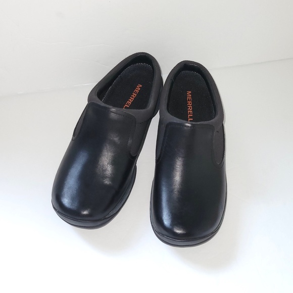 NWOB Merrell Black Slip-On Clogs - SZ 6 - Picture 1 of 7